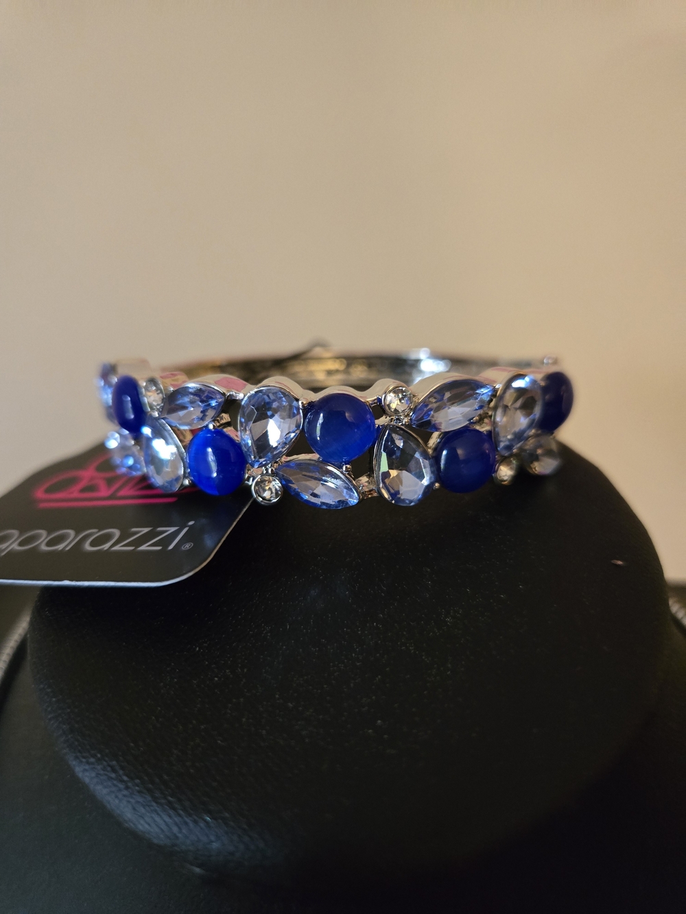 Paparazzi Royal Blue and Light Blue Gemstone Bracelet